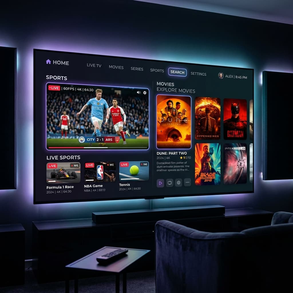 دليل خدمة 4k iptv لعام 2026 الشامل والمراجعة