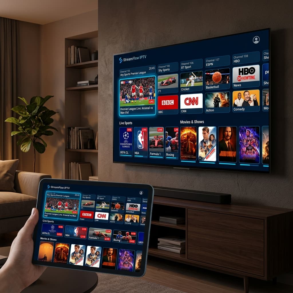 التحليل العميق لأفضل تطبيق best iptv app للترفيه المنزلي بدقة 4K