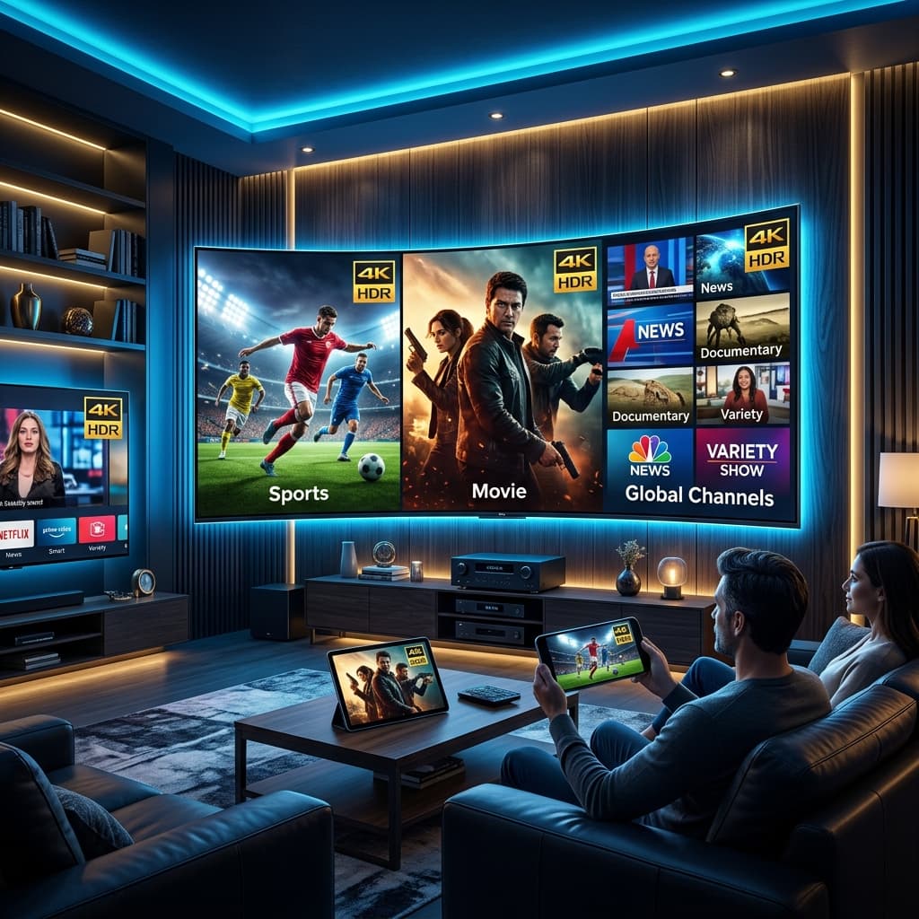 أفضل IPTV معايير الاختيار وجودة البث ولماذا يتصدر Eagle4k السوق