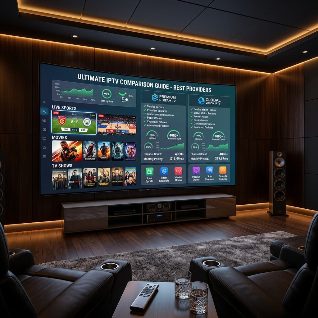 التقييم المفصل لاختيار best iptv providers لبث التلفزيون بدقة 4K