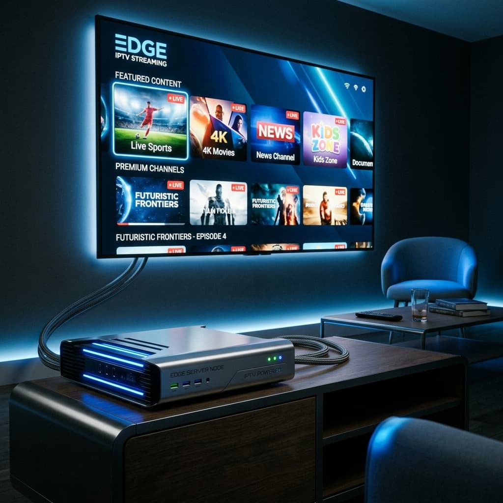 دليل edge iptv الشامل وتحليل أداء خوادم البث بدقة أربعة ك