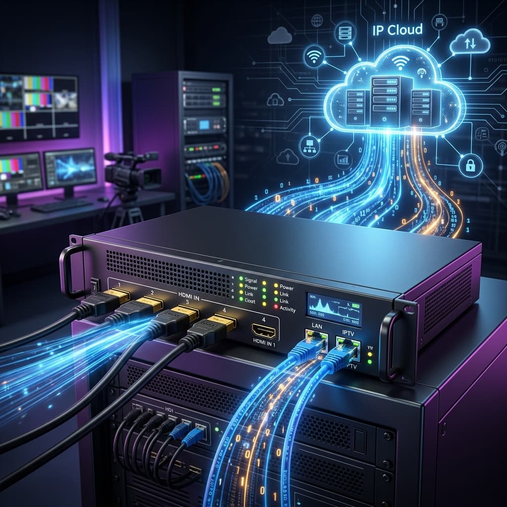 HDMI Encoder for IPTV Analyse Technique et Diffusion Vidéo Haute Définition