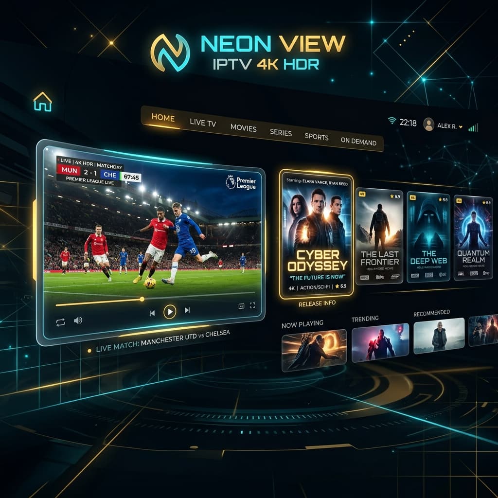 IPTV 4K Guía Completa 2026 Transmisión Ultra Alta Definición