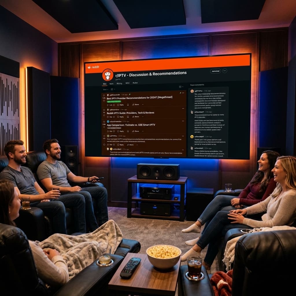 دليل iptv reddit الشامل وتحليل أداء سيرفرات البث بدقة أربعة ك