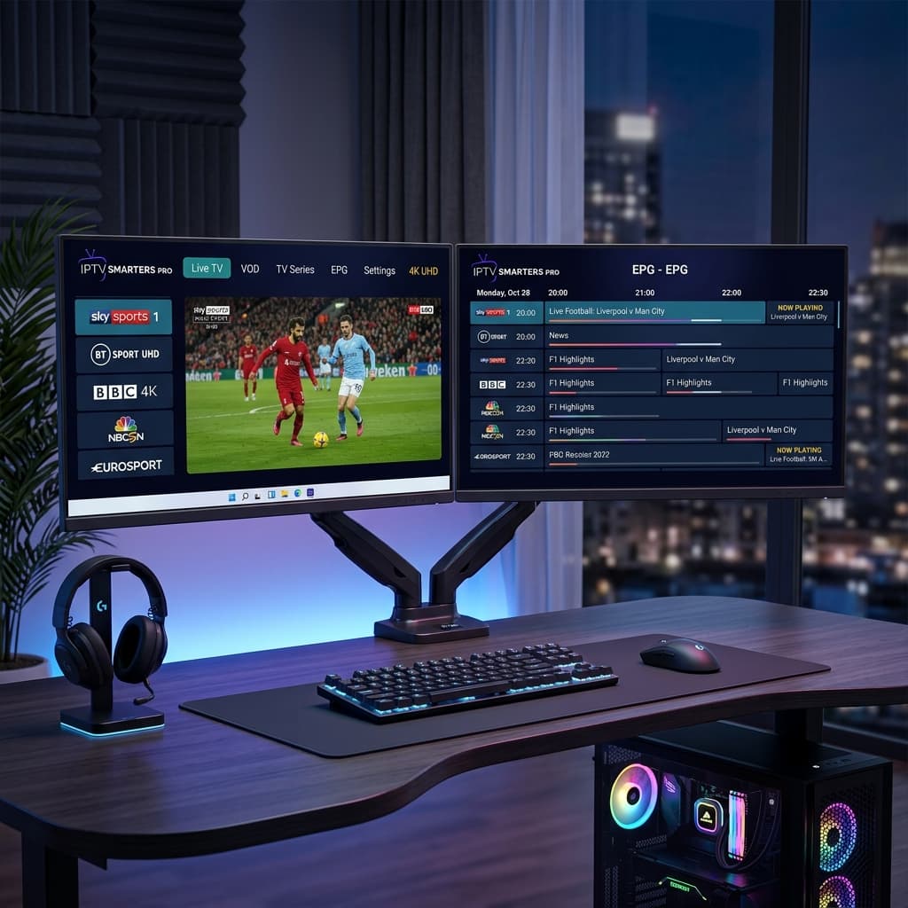 IPTV Smarters Pro Windows Guía Completa de Configuración y Aplicación para PC
