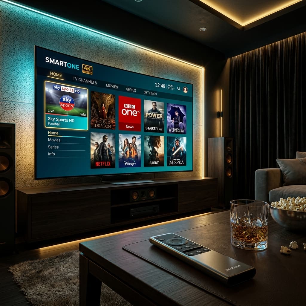 دليل خدمة Smartone IPTV والشرح الشامل لتفعيل المشغل على الشاشات الذكية