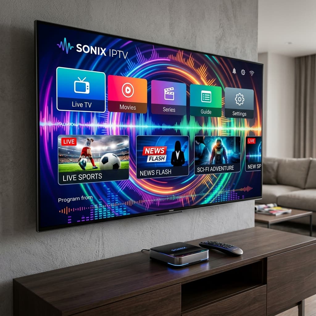 دليل sonix iptv الشامل وتحليل أداء خوادم البث بدقة أربعة ك