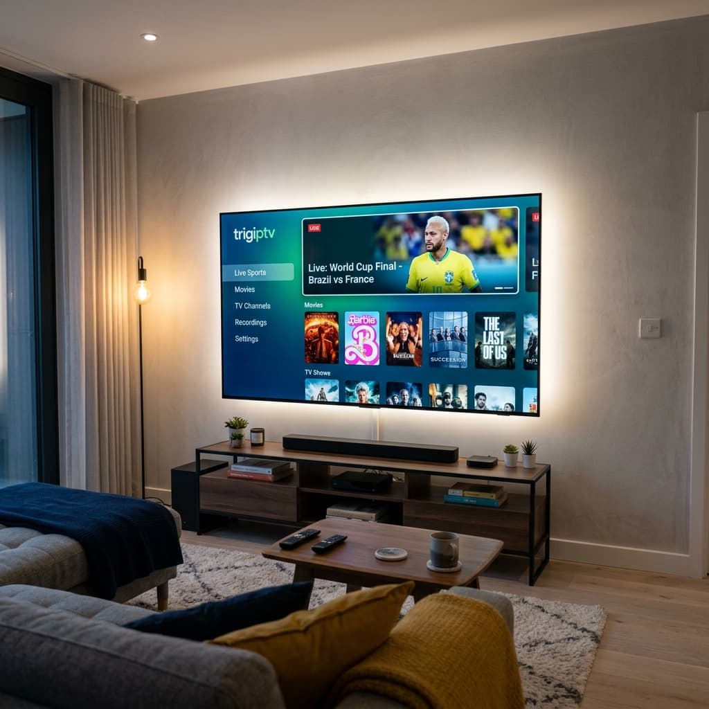 التقييم الفني وتحليل الأداء لخدمة trigiptv للترفيه المنزلي بدقة 4K